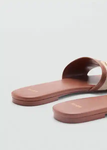 Sandalias Horse1 Cuero Talla 39 Mujer Mango