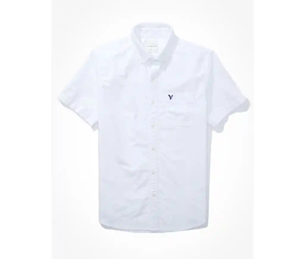 Camisa Blanco Talla Medium Hombre American Eagle