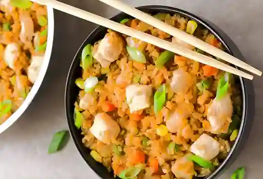 Arroz Chino con Pollo Picado