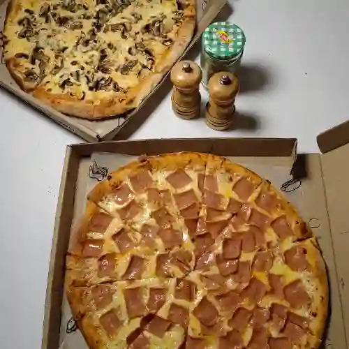 Pizzas xl ideal para 6 o mas personas