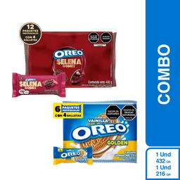 Combo Oreo Selena X12 + Oreo Golden
