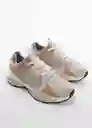 Zapatos Deportiva Clot Beige Talla 41 Mujer Mango