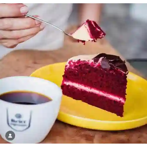Porcion Torta Red Velvet