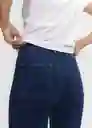 Jean Jegging Tejano Oscuro Talla 34 Mujer Mango