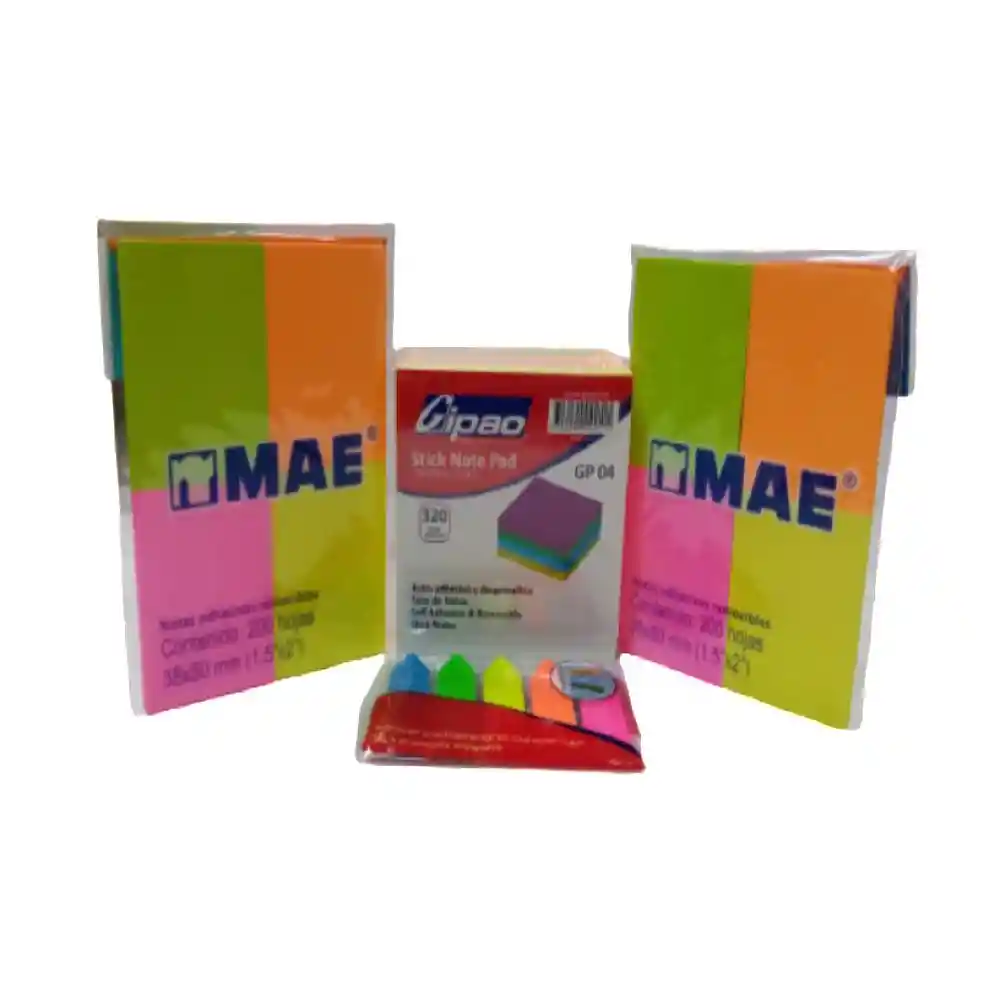 Set de Notas Adhesivas