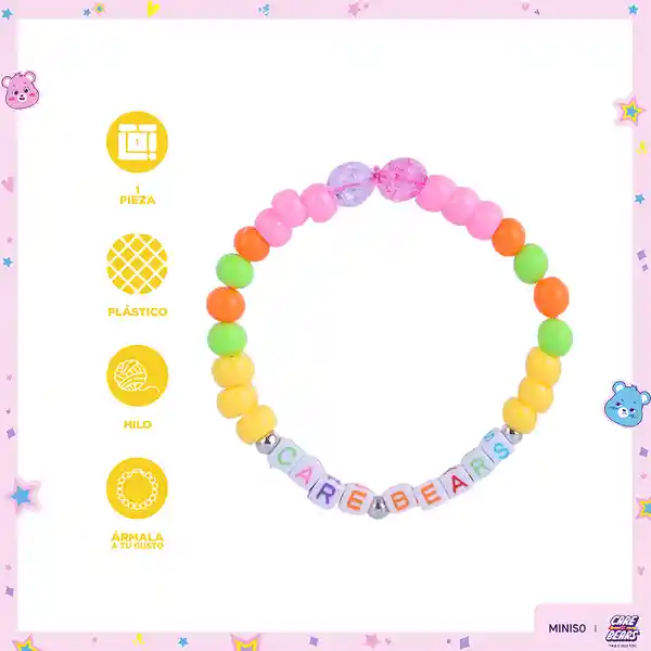 Juguete Para Hacer Pulseras Serie Care Bears Miniso