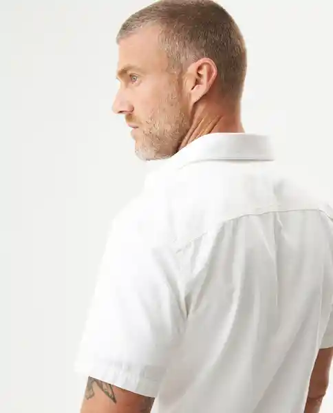 Camisa Dyed Twill Crudo Pristino Claro Talla M Chevignon