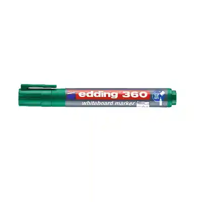 Edding Marcador 360 Borrable y Recargable Punta Bala Verde