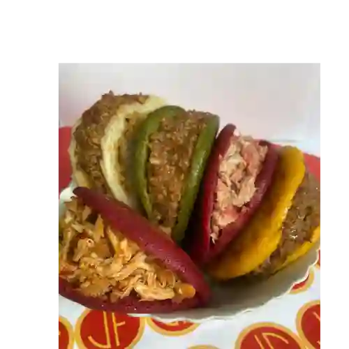 1 Arepa de Zanahoria con Pollo