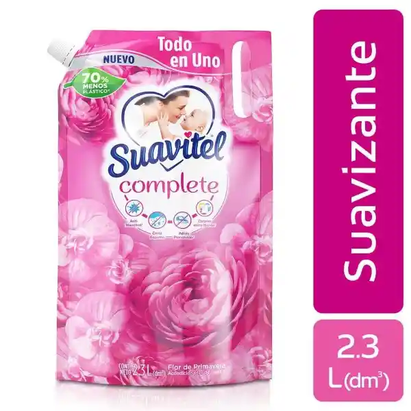 Suavizante Suavitel Complete Flor Primavera 2.3L
