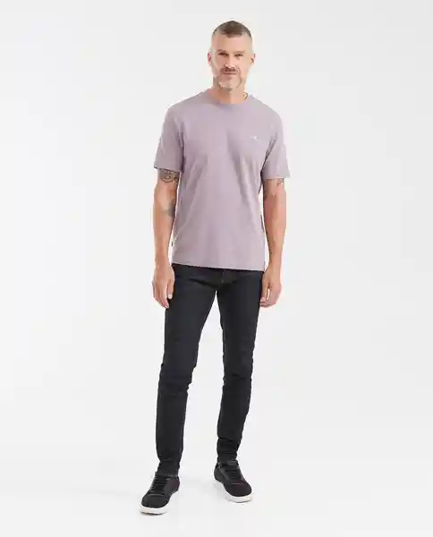 Camiseta Duotone Duck Masculino Morado Talla S Chevignon