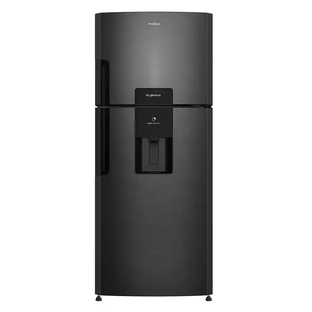 Nevera No Frost Brutos Black Steel Mabe - Rmp389gcc