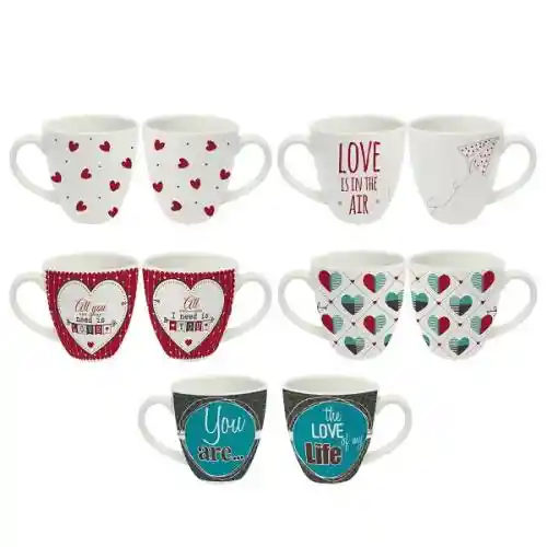 Estuche 1 Mug Amor y Amistad