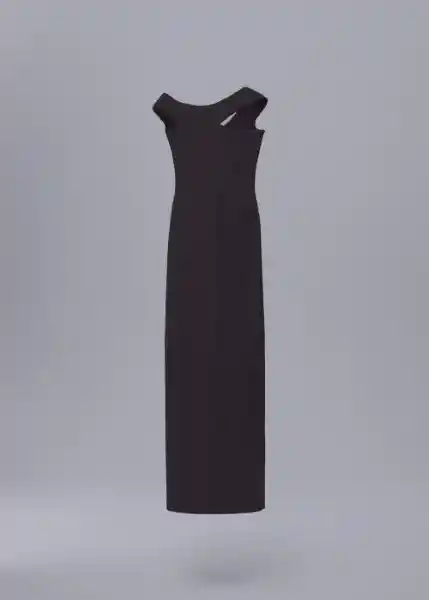 Vestido Bexley Negro Talla S Mujer Mango