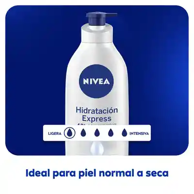 Nivea Crema Corporal Hidratación Express 48 Horas