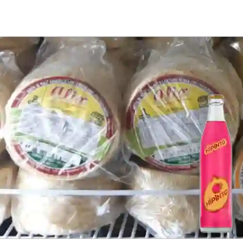 Arepas Amarilla c/ Chicharrón +Kola Hipinto 300ml