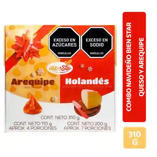 Bien Star Pack Navideño Queso y Arequipe