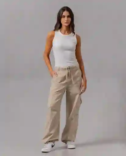 Pantalón Cargo Caqui Medio Talla 12 RIFLE80056 Rifle