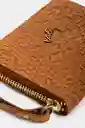 Billetera Manzoni de Cuero Para Mujer Grabada