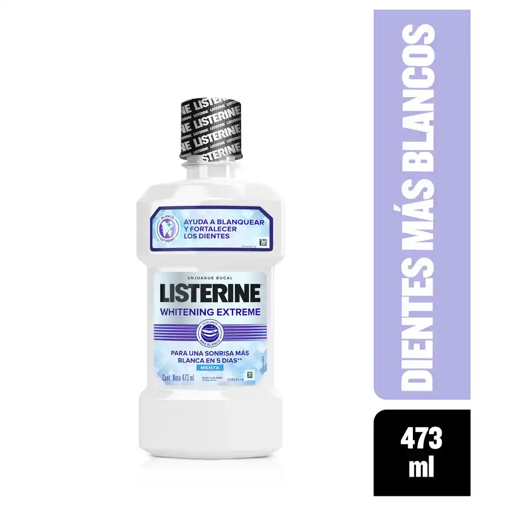 Enjuague Bucal LISTERINE Whitening Extreme 473 ML