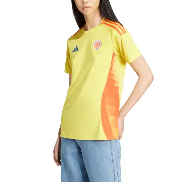 Adidas Camiseta Fcf H Jsy W de Equipo Fútbol Mujer Amarillo T L