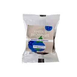Brownie Con Arándanos - Anita's Brownies