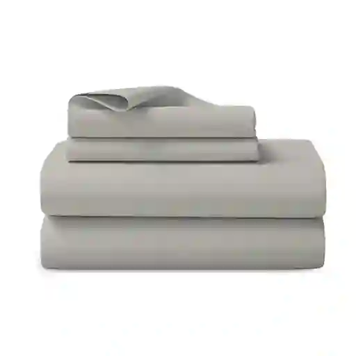 Juego de Cama en 300 Hilos 100% Algodón Gris