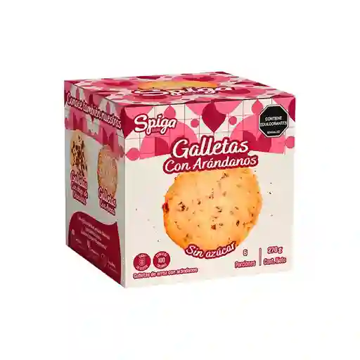 Spiga Galleta de Arroz Con Arándanos