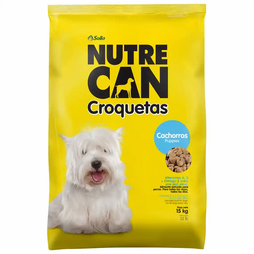 Nutrecan Croquetas para Perros Cachorros 