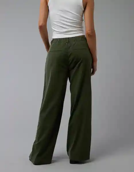 Pantalón Mujer Verde Talla 8 REGULAR 5385350 American Eagle
