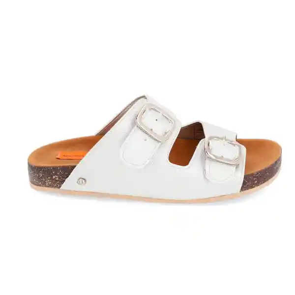 Sandalias Hebilla Bubbles_a Plateado Talla 34