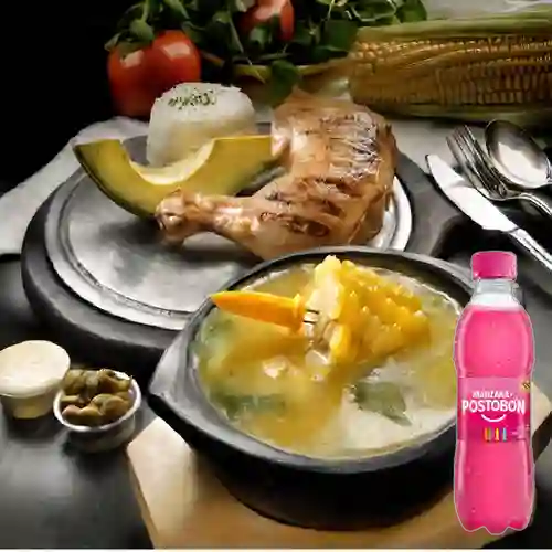 Combo Ajiaco + Manzana 250 ml