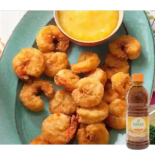 Entrada de Camarones Tempura X12 +Te Durazno 400ml