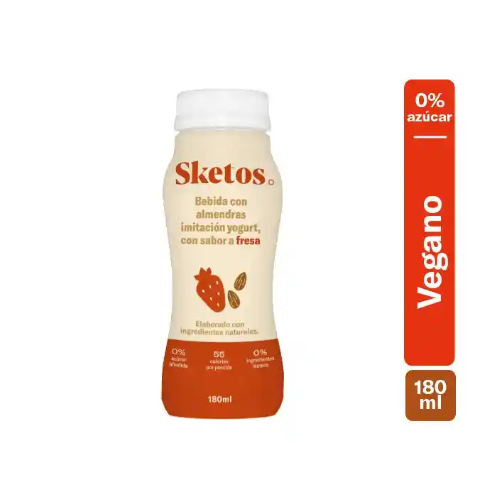 Sketos Yogurt Almendras Fresa