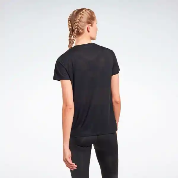 Reebok Camiseta Train Activchill Tee Mujer Negro XS 100029334