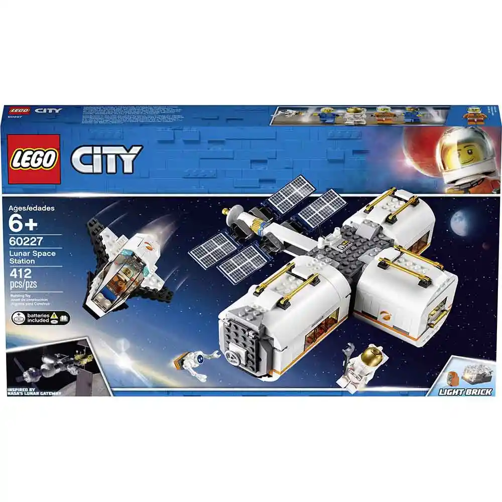 Lego City Estación Lunar 6+ 412 U