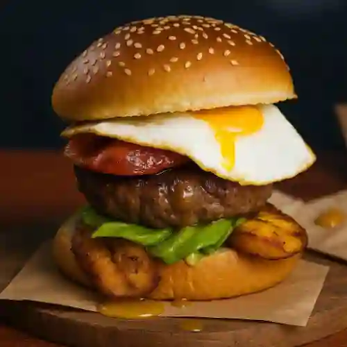 Hamburguesa de la Casa