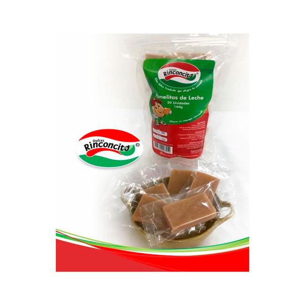 Rinconcito Panelitas Leche 160 g