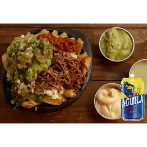 Combo Papalas Carne + Aguila 355 ml