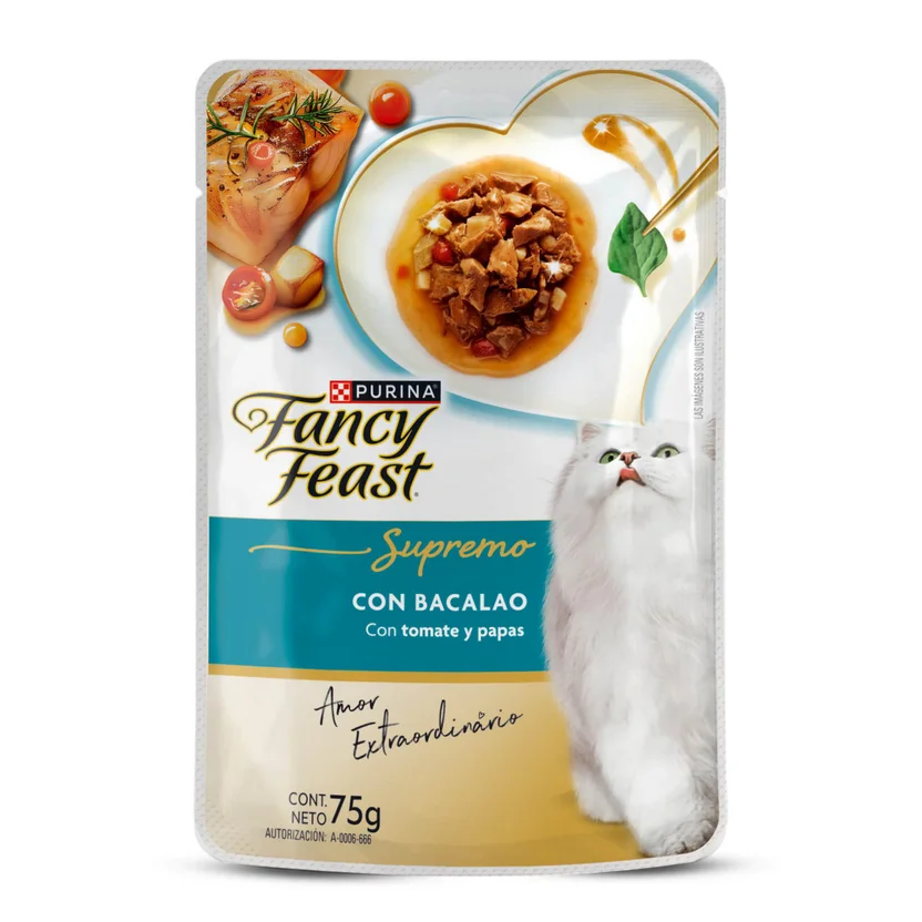 Fancy Feast Alimento Gatos Bacalao 85 g