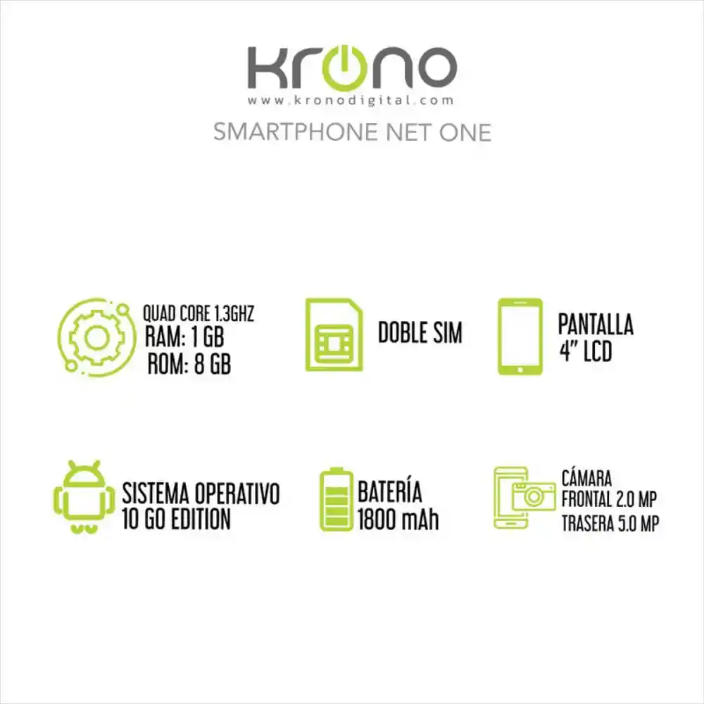 krono Celular Net One Azul