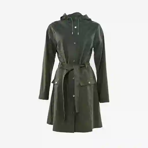 Rains Chaqueta Impermeable Para Mujer Curve Verde XS