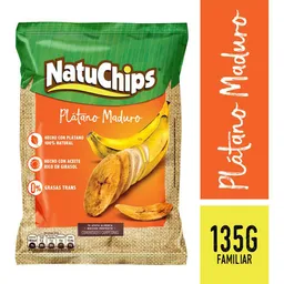 Natuchips Snacks de Plátano Maduro
