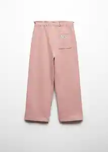 Pantalón Berlín Rosa Talla 14 Niñas Mango