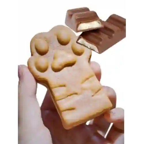 Waffle Relleno Kinder Bueno X3