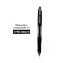 Esfero Retractil Gel 0.7mm Negro X12 Unidades