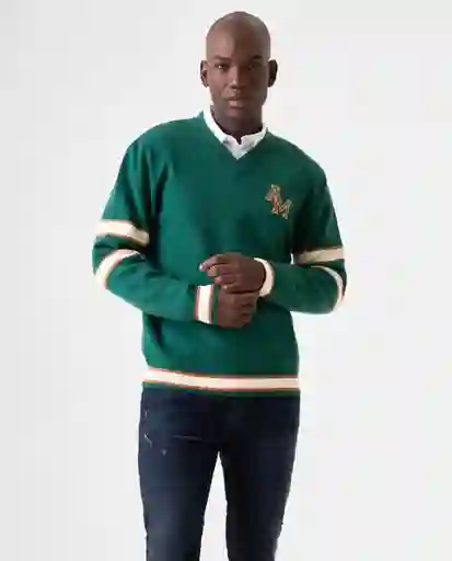 Buzo Hombre Verde Talla L 882G022_VER195220 Americanino