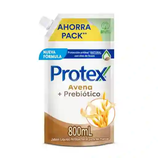 Jabón Liquido Manos Protex Avena 800 mL