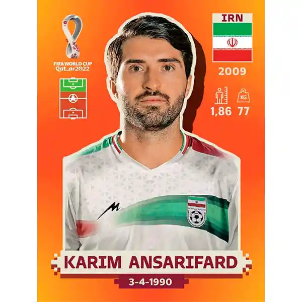 Irn 16 Karim Ansarifard