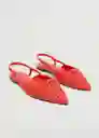 Zapato France Coral Talla 36 Mujer Mango